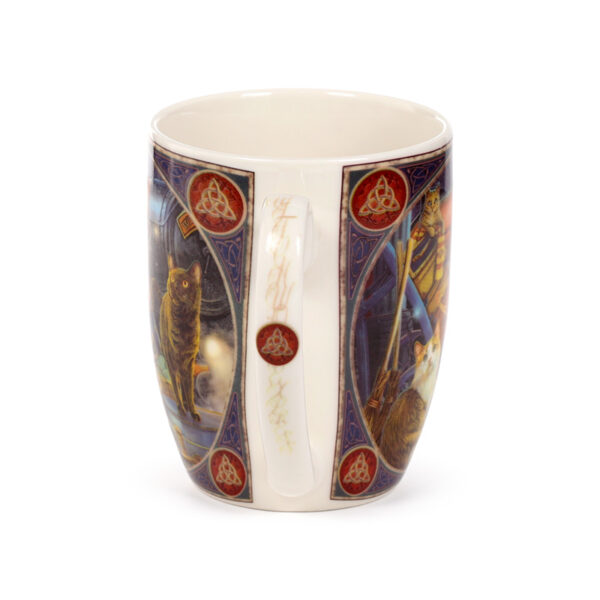 Porcelain Mug - Lisa Parker Witchwood Express Cats - Image 5
