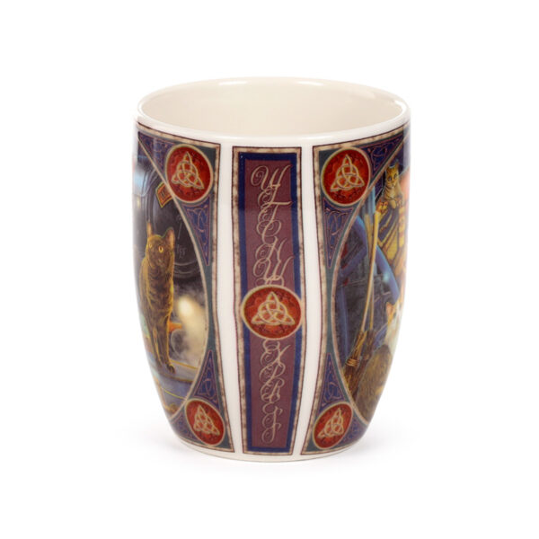 Porcelain Mug - Lisa Parker Witchwood Express Cats - Image 7