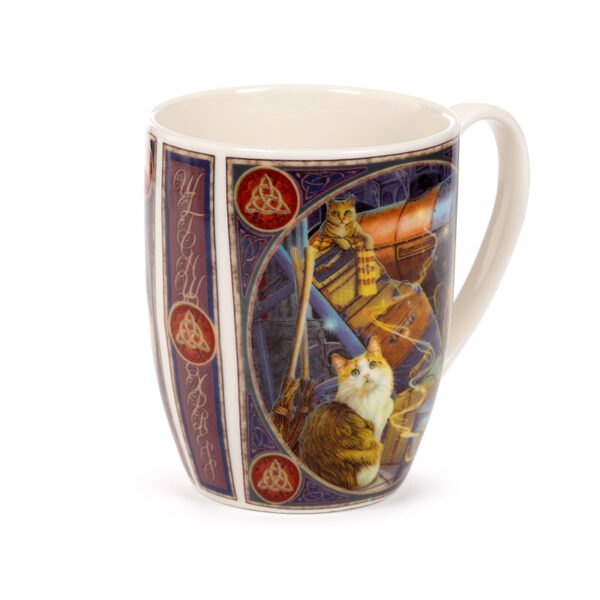 Porcelain Mug - Lisa Parker Witchwood Express Cats - Image 8