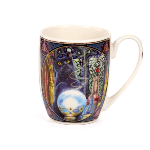 Porcelain Mug - Lisa Parker The Witch's Apprentice Cat - Image 3