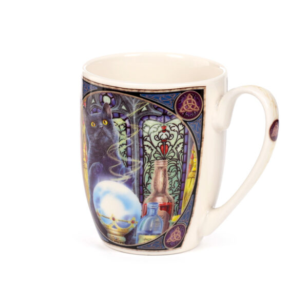Porcelain Mug - Lisa Parker The Witch's Apprentice Cat - Image 4