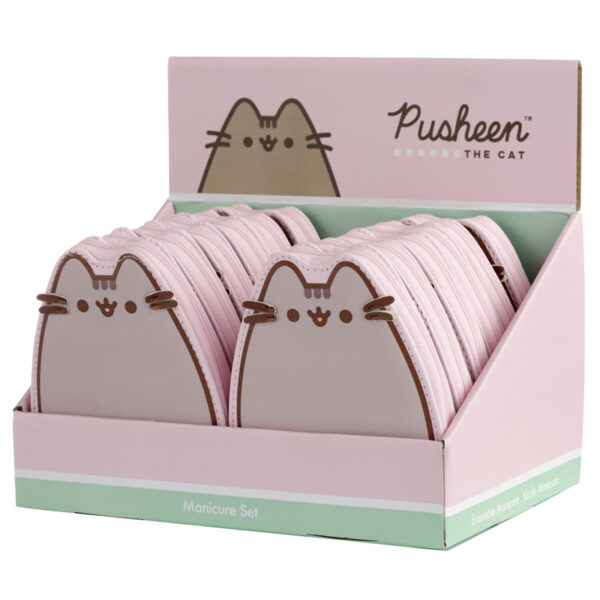 5 Piece Zip Up Shaped Manicure Set - Pusheen the Cat - Image 4
