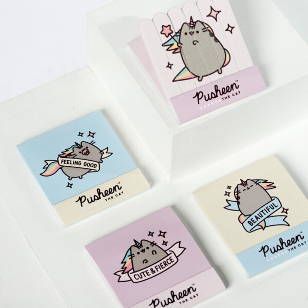 Nail File Matchbook - Pusheen the Cat Pusheenicorn Matchbook - Image 2