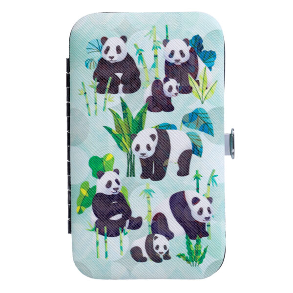 5 Piece Zip Up Shaped Manicure Set - Animal Kingdom - Image 4