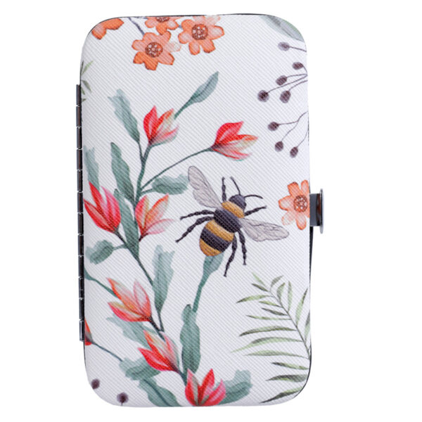 5 Piece Zip Up Shaped Manicure Set - Nectar Meadows - Image 4