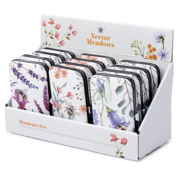 5 Piece Zip Up Shaped Manicure Set - Nectar Meadows - Image 8