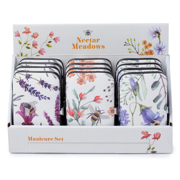 5 Piece Zip Up Shaped Manicure Set - Nectar Meadows - Image 9