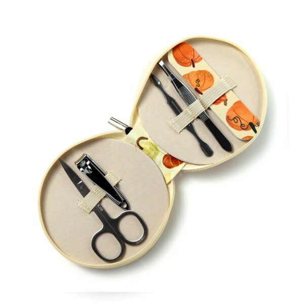 5 Piece Round Manicure Set - Autumn Harvest - Image 3