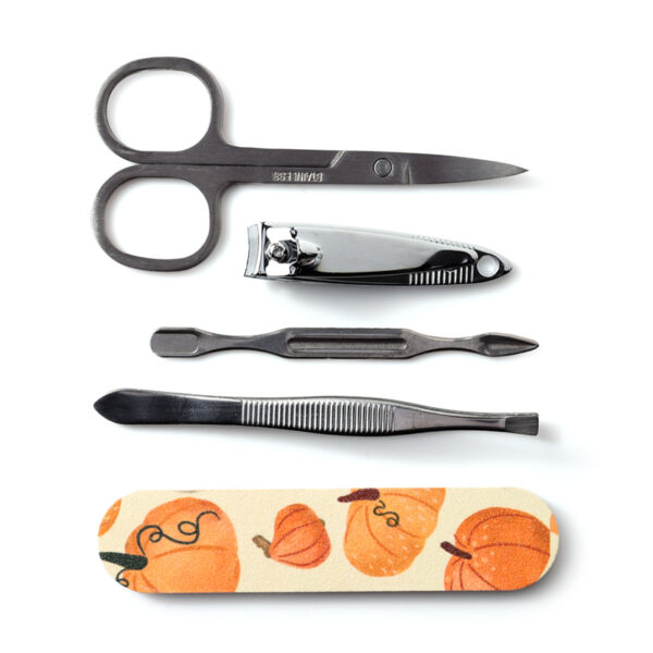 5 Piece Round Manicure Set - Autumn Harvest - Image 5