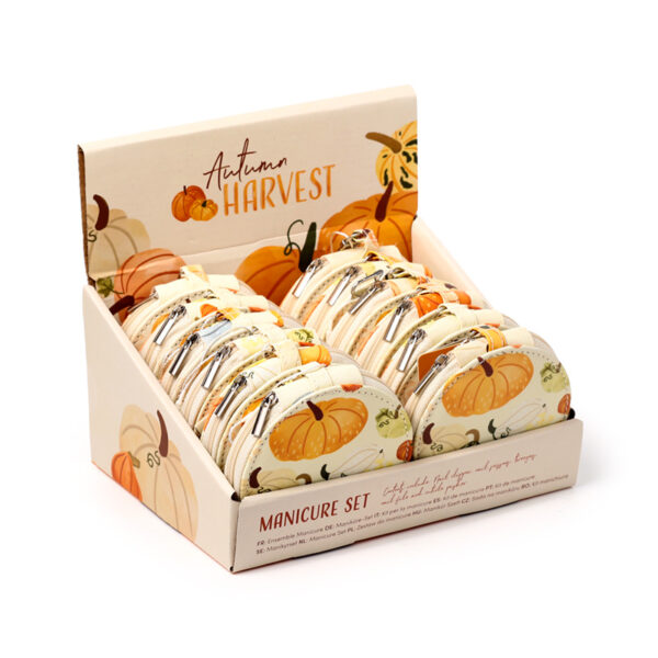 5 Piece Round Manicure Set - Autumn Harvest - Image 9
