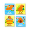 Nail File Matchbook - Capybara - Image 2