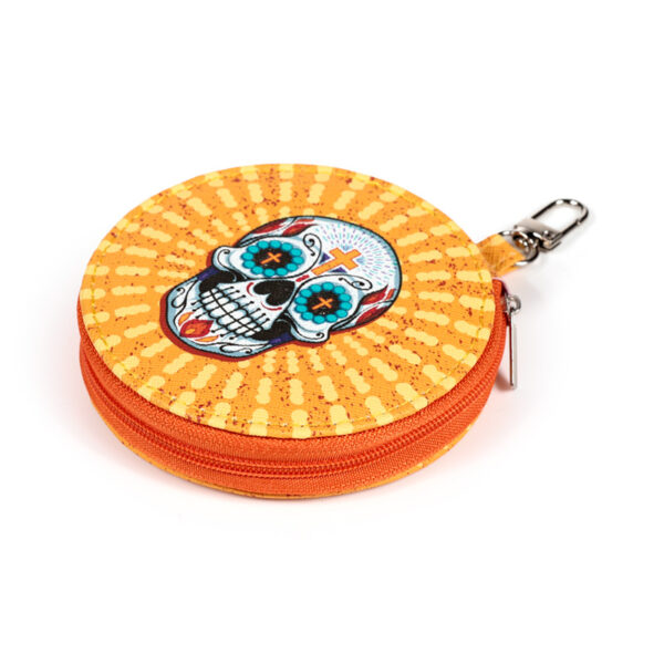 5 Piece Round Manicure Set - Day of the Dead - Image 3