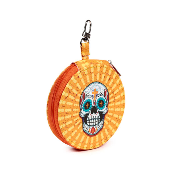 5 Piece Round Manicure Set - Day of the Dead - Image 4