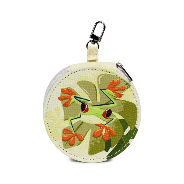5 Piece Round Manicure Set - Tropical Frogs - Image 8