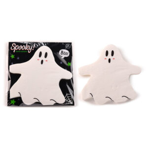 Pack of 12 Napkins - Halloween Ghost