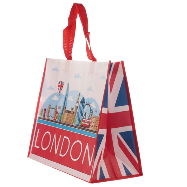 Durable Reusable Shopping Bag - London Icons - Image 2