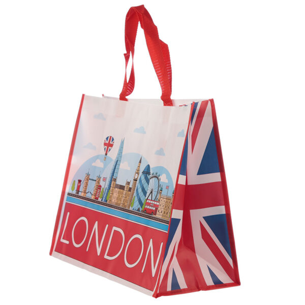 Durable Reusable Shopping Bag - London Icons - Image 3