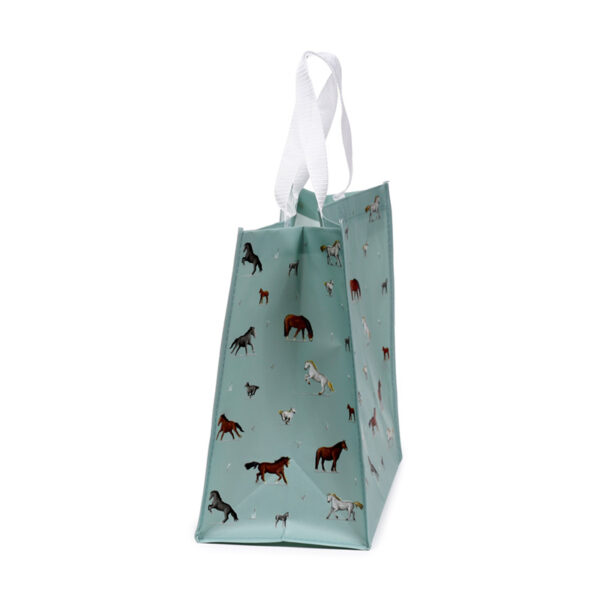 Durable Reusable Shopping Bag - Willow Farm Horses - Image 5