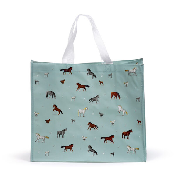 Durable Reusable Shopping Bag - Willow Farm Horses - Image 7