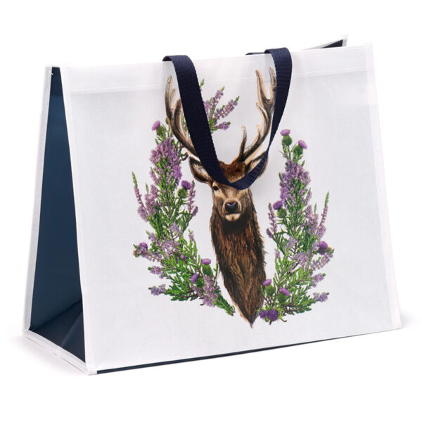 Durable Reusable Shopping Bag - Wild Stag - Image 2