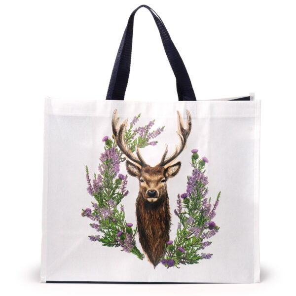 Durable Reusable Shopping Bag - Wild Stag - Image 3