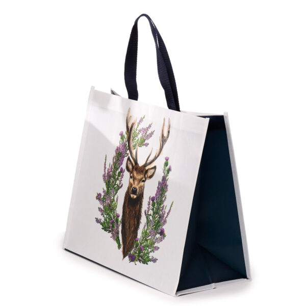 Durable Reusable Shopping Bag - Wild Stag - Image 4