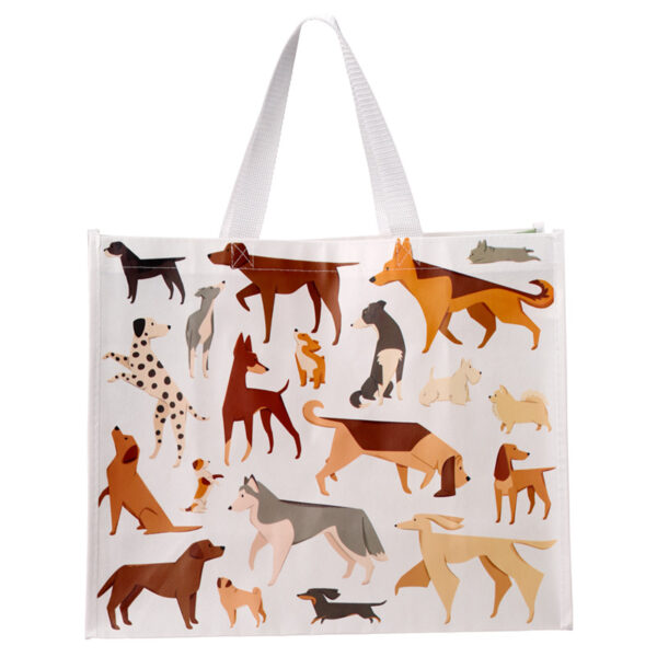 Durable Reusable Shopping Bag - Barks Dog - Image 4