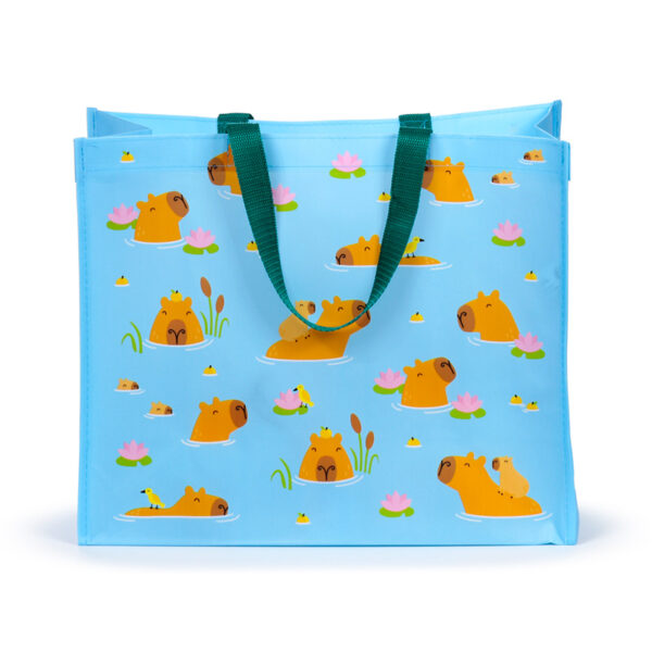 Durable Reusable Shopping Bag - Capybara - Image 9