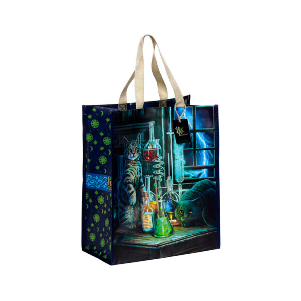 Durable Reusable Shopping Bag - Lisa Parker Jekyll and Hyde Cats - Image 3