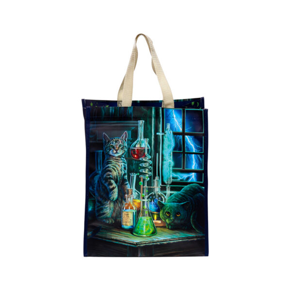 Durable Reusable Shopping Bag - Lisa Parker Jekyll and Hyde Cats - Image 4
