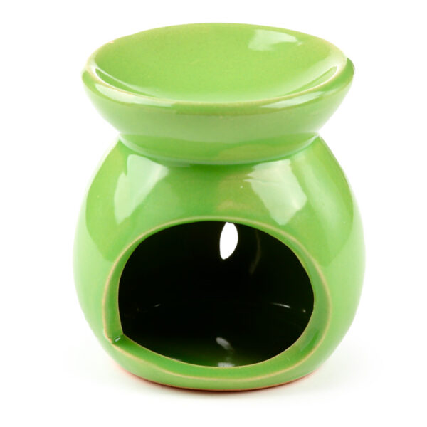 Simple Coloured Cut Out Design Ceramic Oil Burner - Image 9