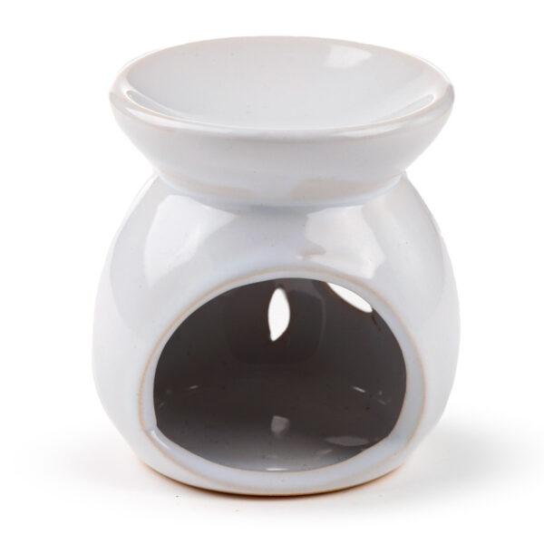 Simple Coloured Cut Out Design Ceramic Oil Burner - Image 12