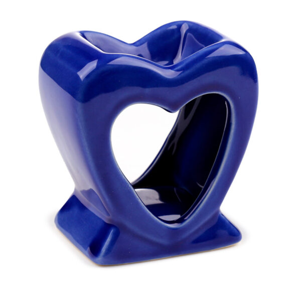 Cute Heart Shaped Ceramic Oil Burner - Image 8