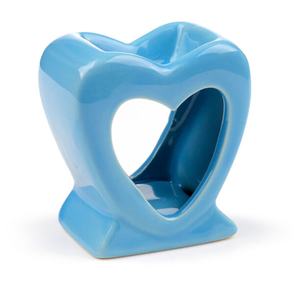 Cute Heart Shaped Ceramic Oil Burner - Image 9