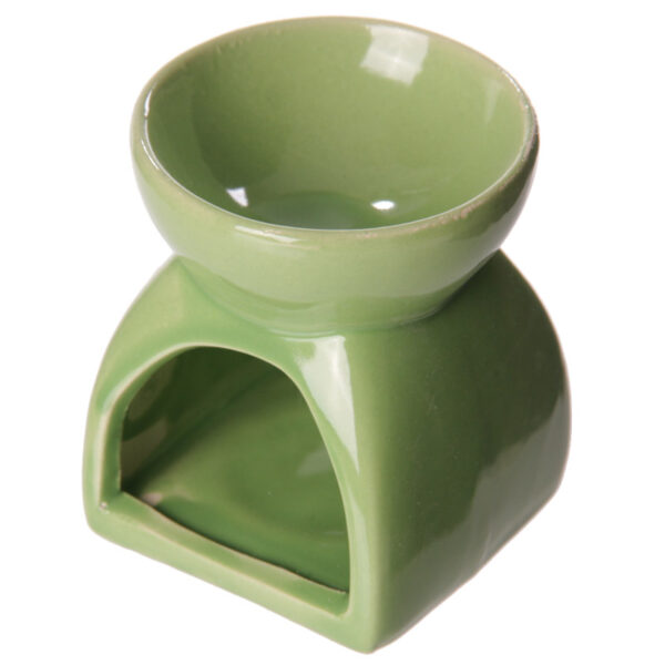 Decorative Squat Ceramic Simple Coloured Oil Burner - Image 7