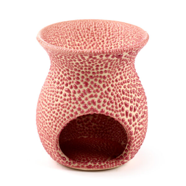 Ceramic Crackled Glaze Cut Out Pattern Oil Burner - Image 10