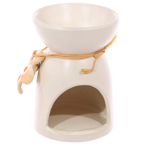 Ceramic Speckled Eden Oil and Wax Burner - Image 6