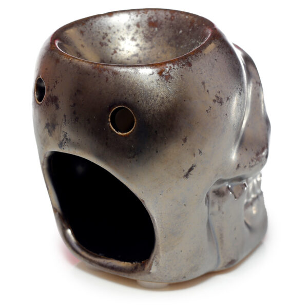 Mini Ceramic Oil Burner - Skull - Image 6