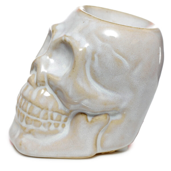 Mini Ceramic Oil Burner - Skull - Image 7