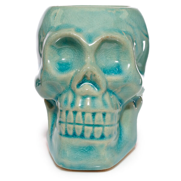Mini Ceramic Oil Burner - Skull - Image 8