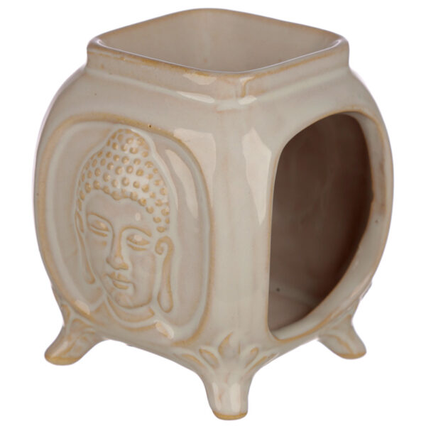 Embossed Buddha Ceramic Oil Burner - Image 3