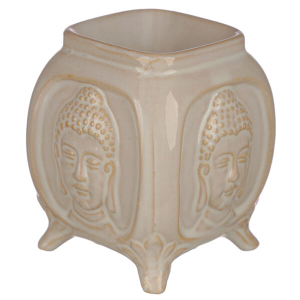 Embossed Buddha Ceramic Oil Burner - Image 5
