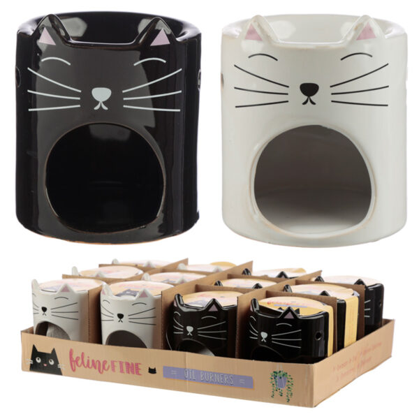 Ceramic Feline Fine Cat Oil Burner - Image 7