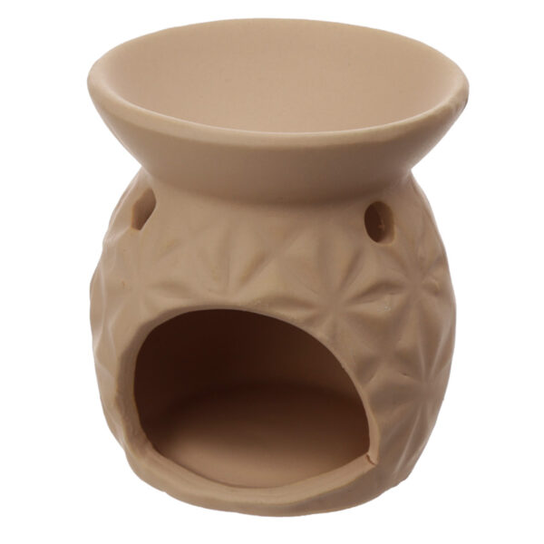 Embossed Triangle Pattern Ceramic Eden Oil Burner - Image 2