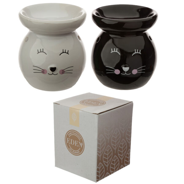Ceramic Cat Face Ceramic Eden Oil Burner - Image 6