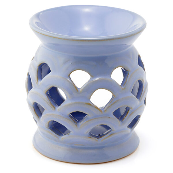 Ceramic Scallop Cut Out Eden Oil Burner - Image 4