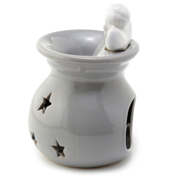 Ceramic Cherub Moon and Starts Eden Oil and Wax Burner - Image 3
