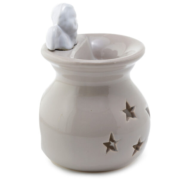 Ceramic Cherub Moon and Starts Eden Oil and Wax Burner - Image 7