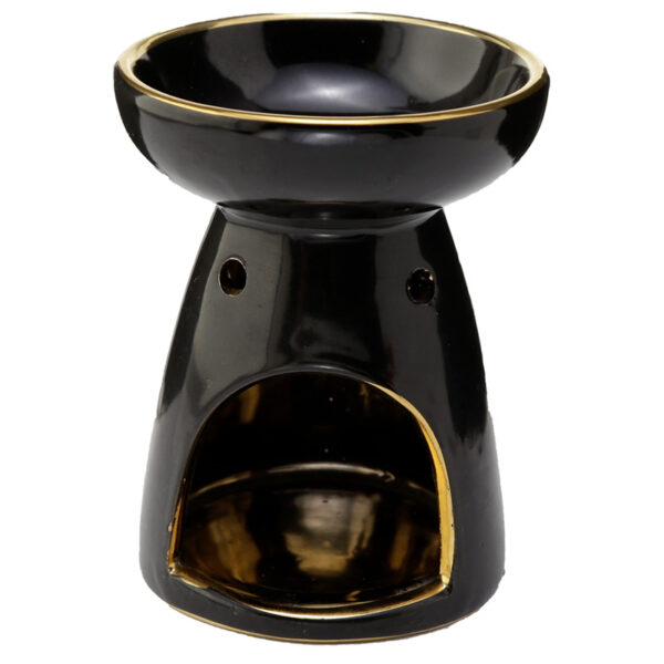Ceramic Metallic Gold Tree Eden Oil and Wax Burner - Image 7