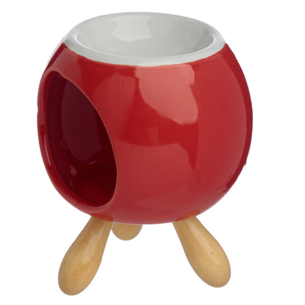 Ceramic Round Eden Oil Burner with Feet - Image 2